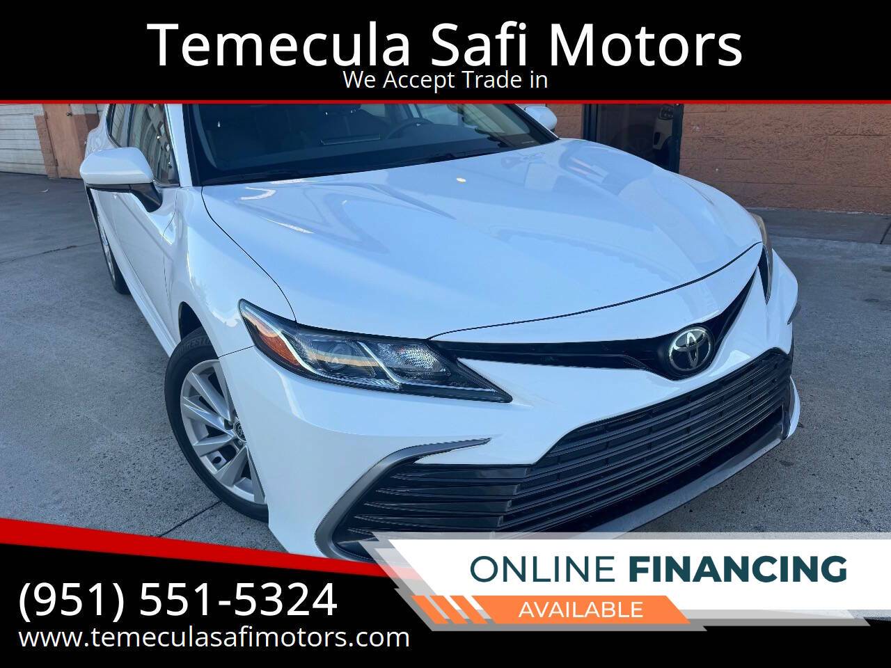 2021 Toyota Camry LE — Sedan — 47,254 mi — Temecula, CA