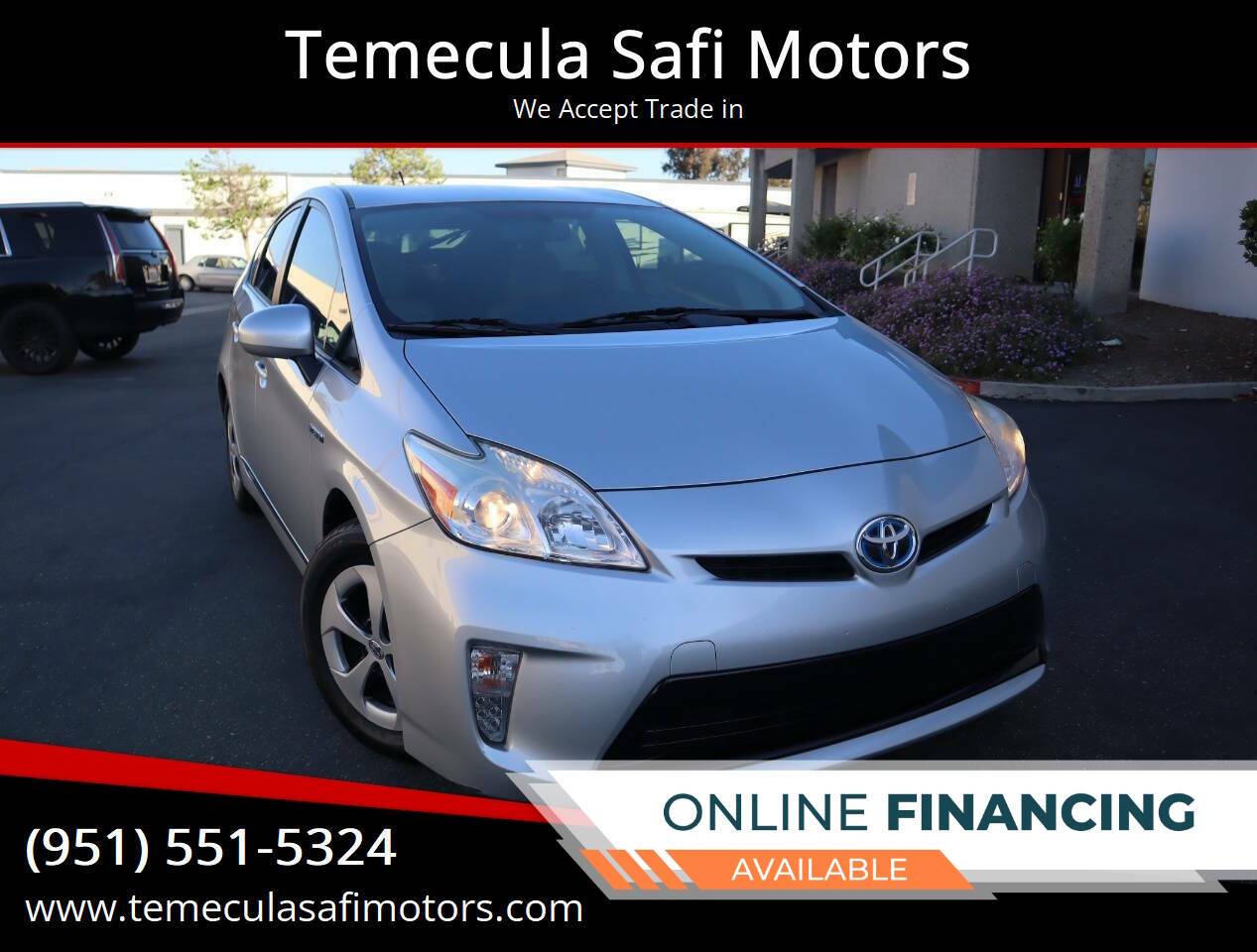 2013 Toyota Prius Two — Sedan — 62,940 mi — Temecula, CA