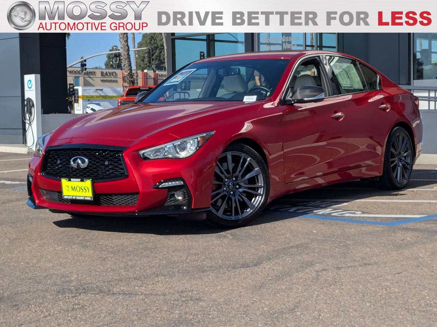 2021 INFINITI Q50 RED SPORT 400 — Sedan — 24,698 mi — San Diego, CA