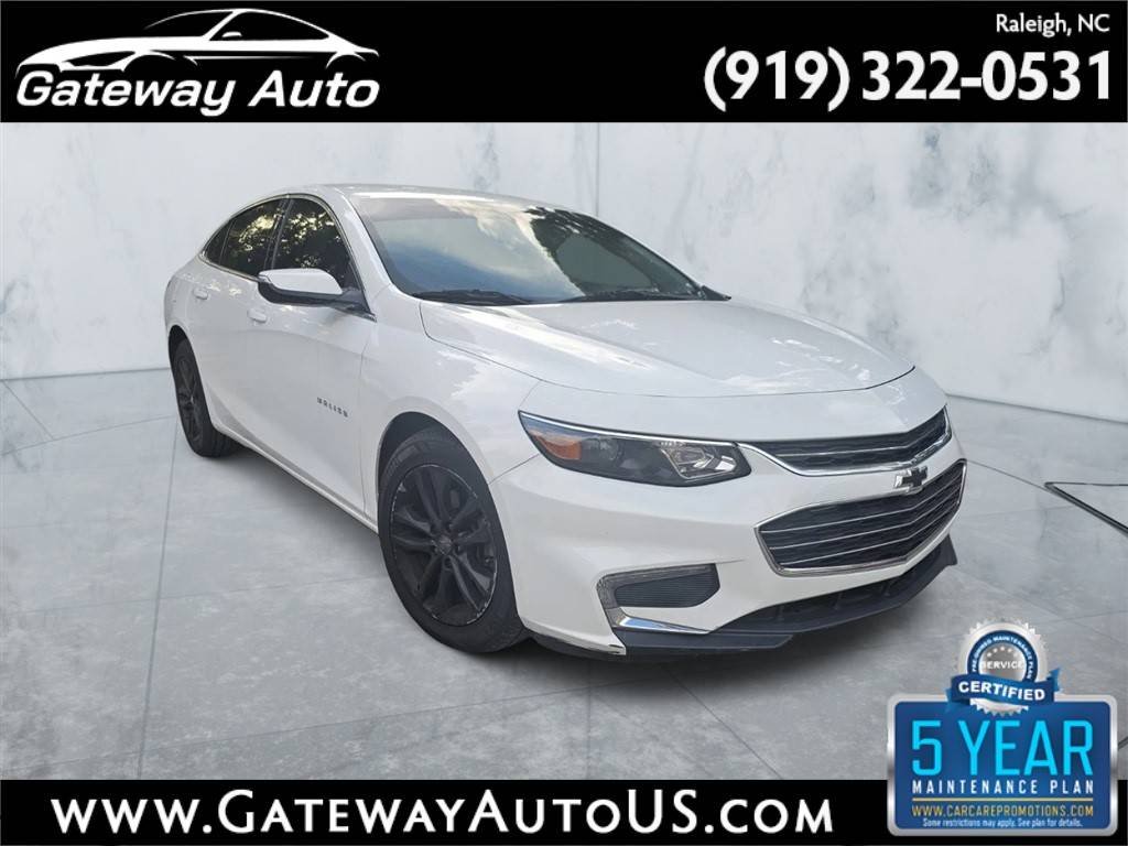2018 Chevrolet Malibu LT — Sedan — 123,896 mi — Raleigh, NC