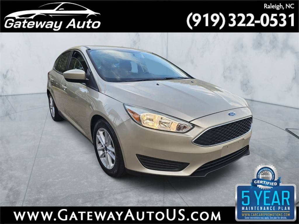 2018 Ford Focus SE — Hatchback — 48,884 mi — Raleigh, NC