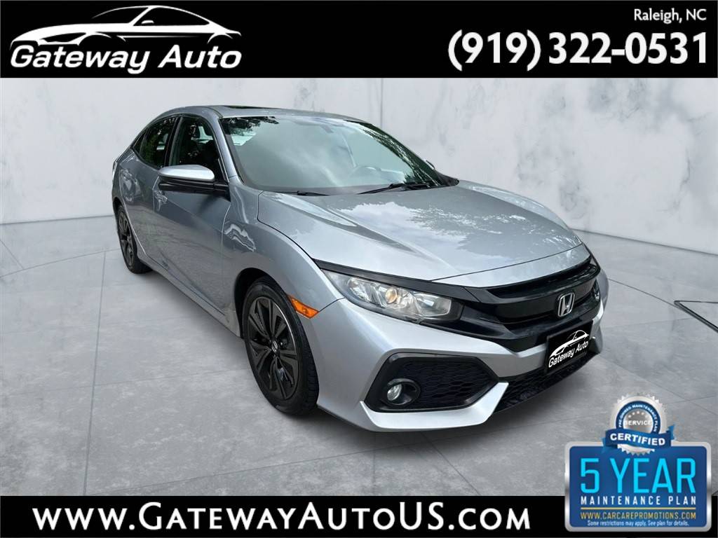 2017 Honda Civic EX — Hatchback — 81,746 mi — Raleigh, NC