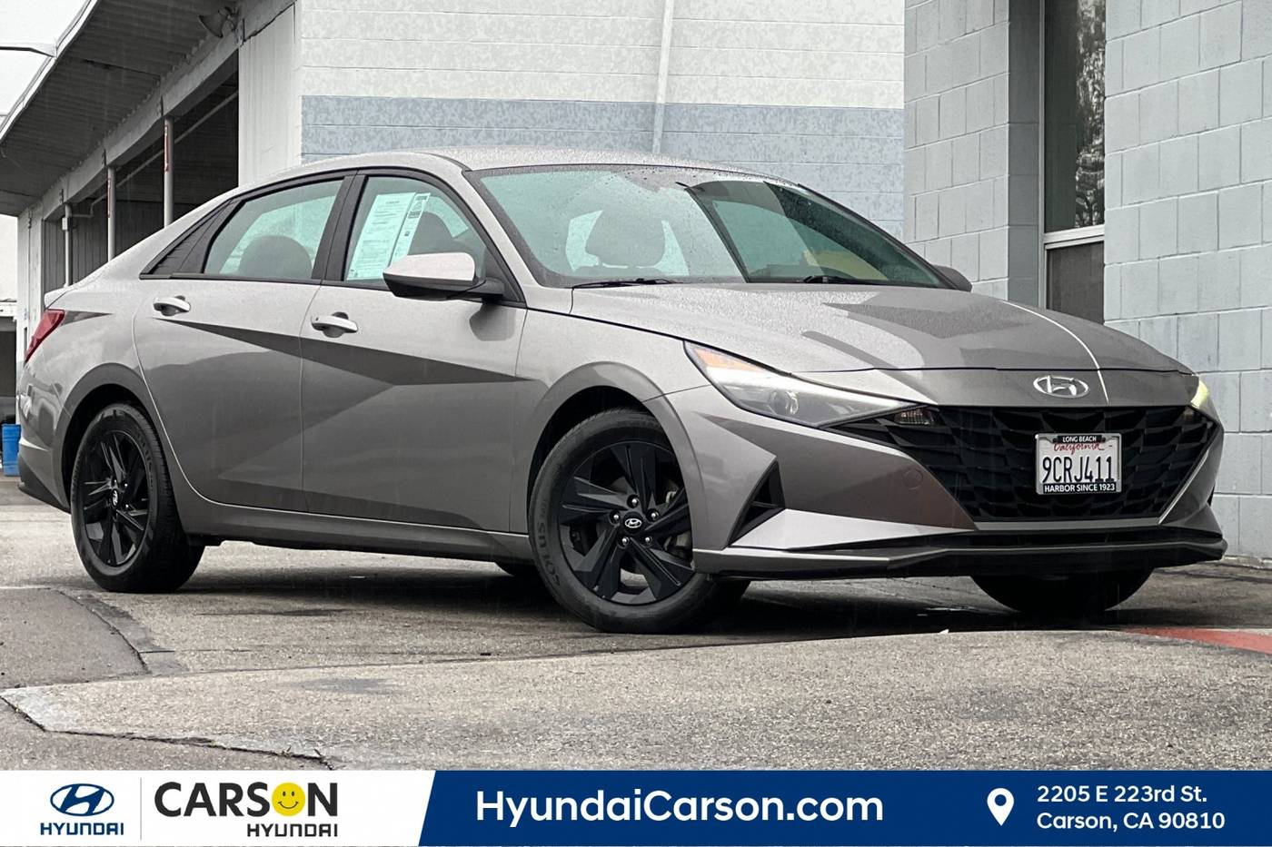 2023 Hyundai Elantra Hybrid Blue — Sedan — 99,604 mi — Carson, CA