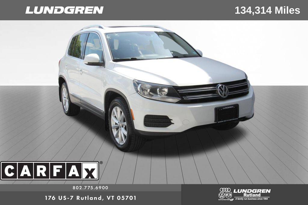 2017 Volkswagen Tiguan Wolfsburg Edition — SUV — 134,314 mi — Rutland, VT