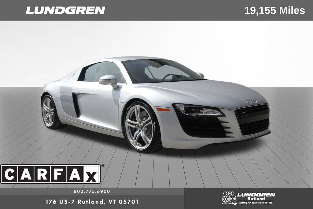 2008 Audi R8 Standard — Coupe — 19,155 mi — Rutland, VT