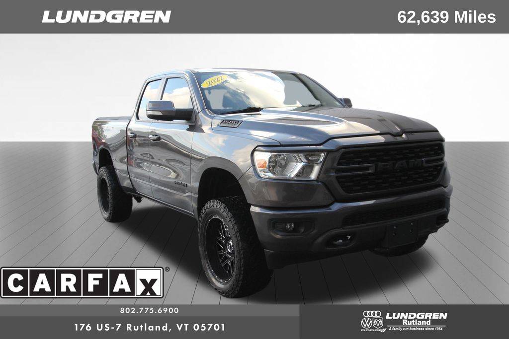 2022 Ram 1500 Big Horn — Pickup Truck — 62,639 mi — Rutland, VT