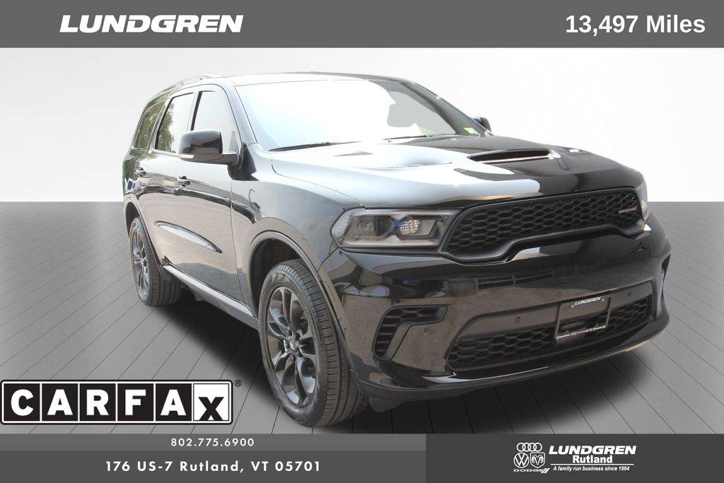 2025 Dodge Durango GT Plus — SUV — 13,497 mi — Rutland, VT