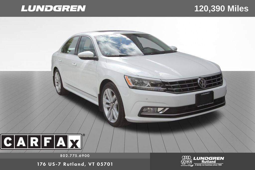 2017 Volkswagen Passat 1.8T SE — Sedan — 120,390 mi — Rutland, VT