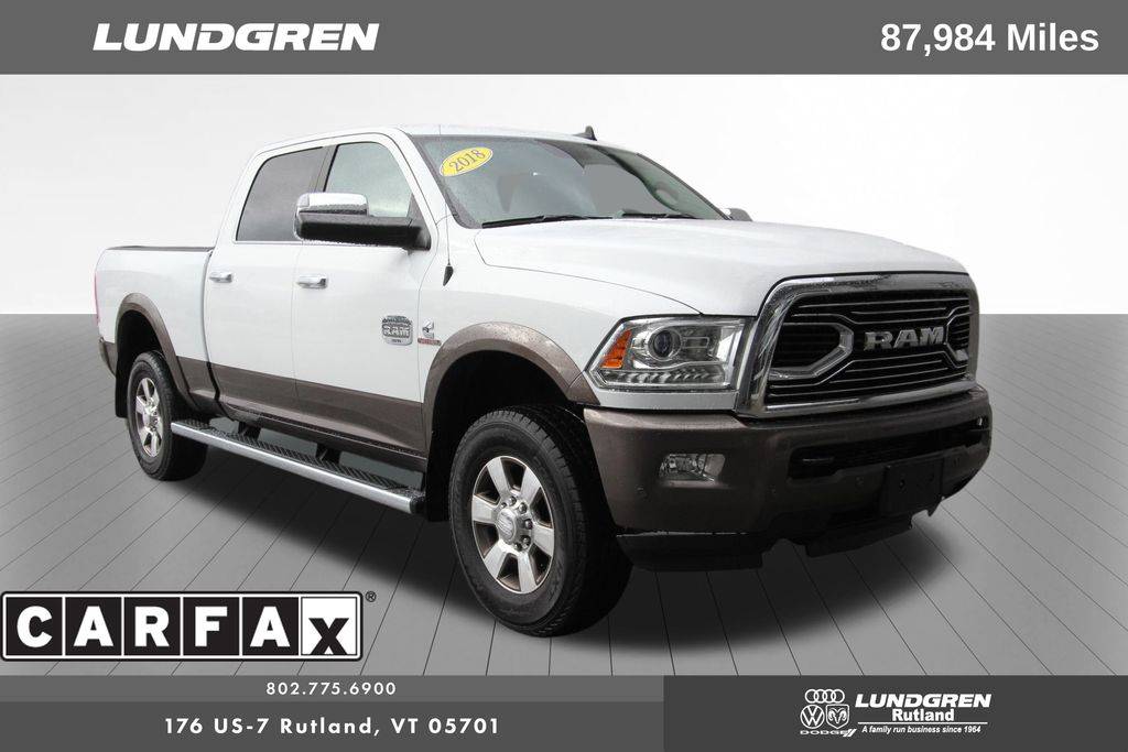 2018 Ram 3500 Laramie Longhorn — Pickup Truck — 87,984 mi — Rutland, VT
