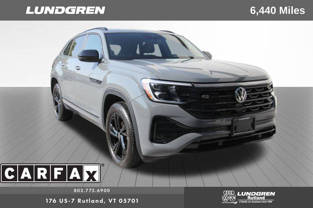 2025 Volkswagen Atlas Cross Sport SEL R-Line Black — SUV — 6,440 mi — Rutland, VT