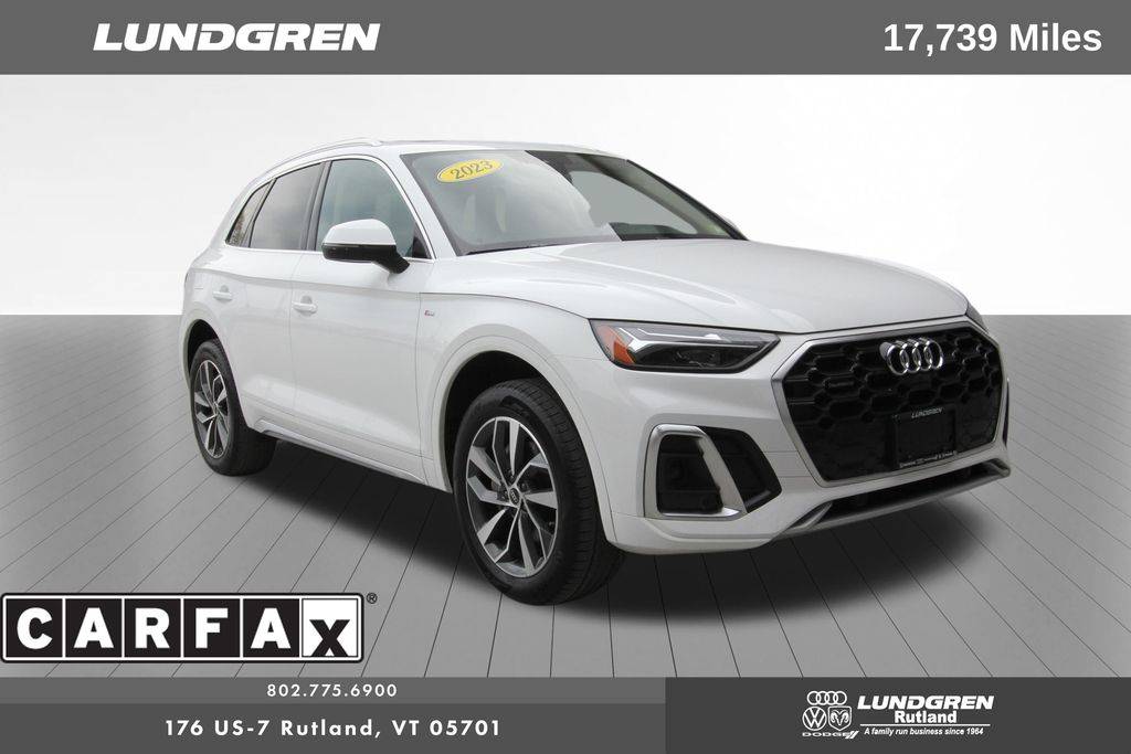 2023 Audi Q5 Premium Plus — SUV — 17,739 mi — Rutland, VT