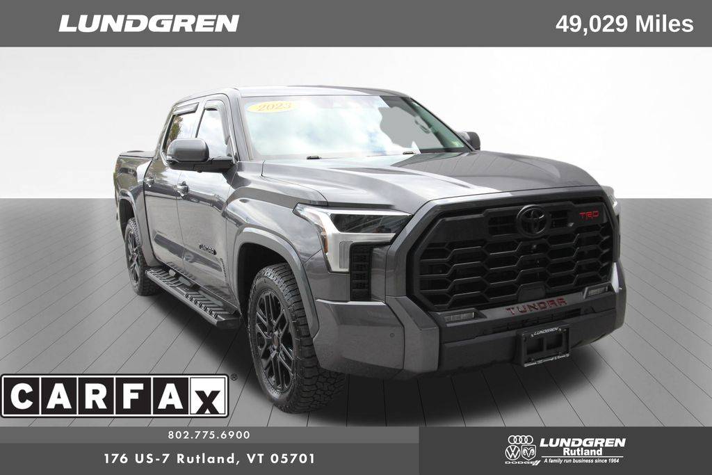 2023 Toyota Tundra SR5 — Pickup Truck — 49,029 mi — Rutland, VT