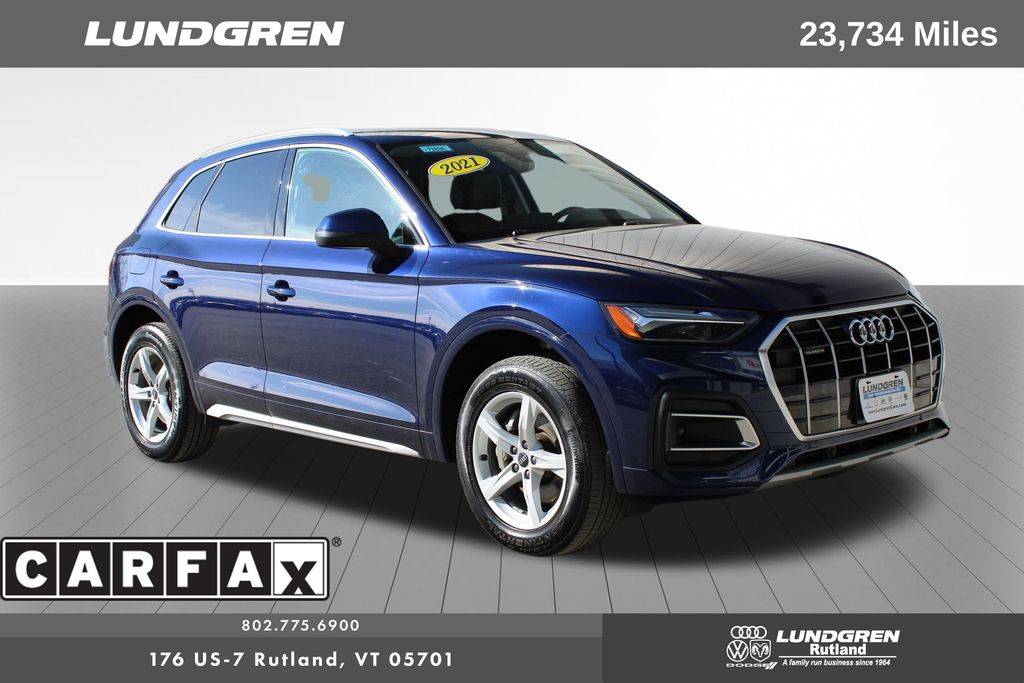 2021 Audi Q5 Premium — SUV — 23,734 mi — Rutland, VT