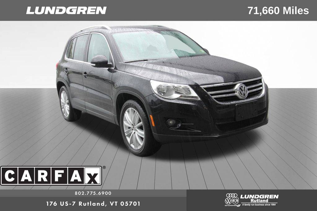2011 Volkswagen Tiguan SE — SUV — 71,647 mi — Rutland, VT