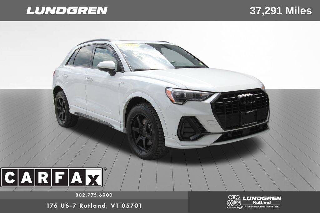 2021 Audi Q3 S line Premium — SUV — 37,291 mi — Rutland, VT