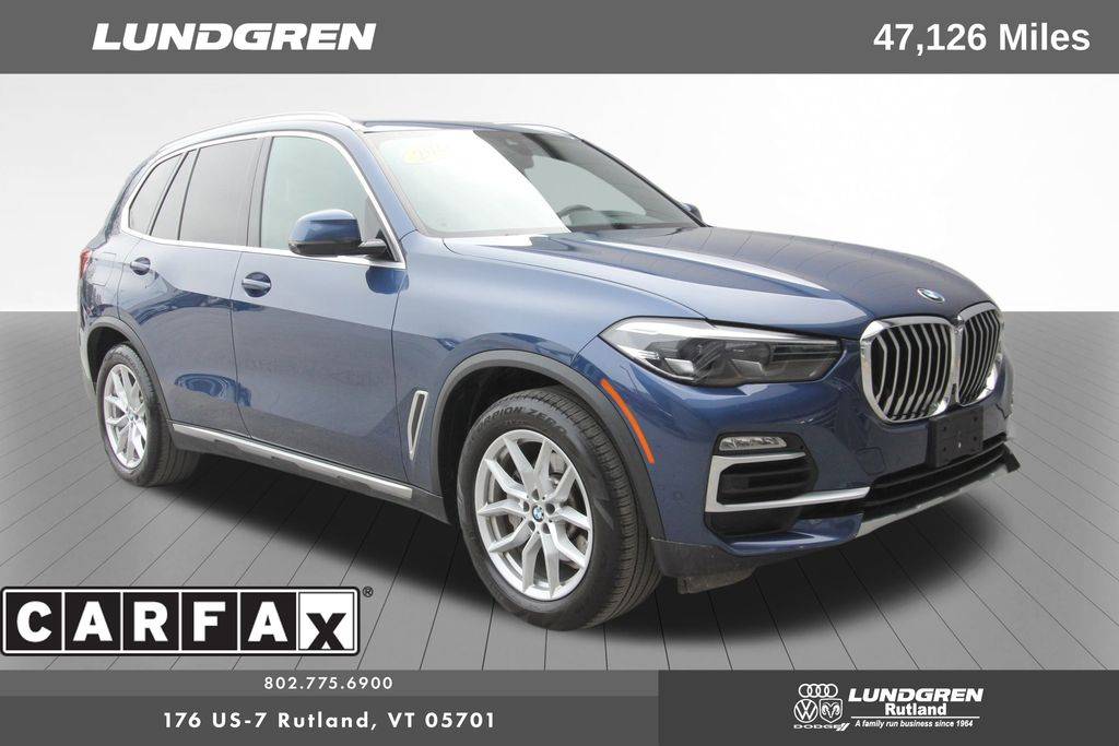 2021 BMW X5 40i — SUV — 47,065 mi — Rutland, VT