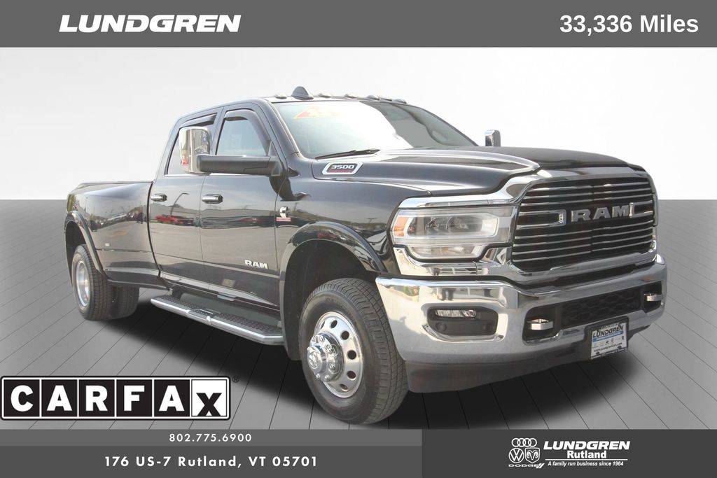 2022 Ram 3500 Laramie — Pickup Truck — 33,336 mi — Rutland, VT