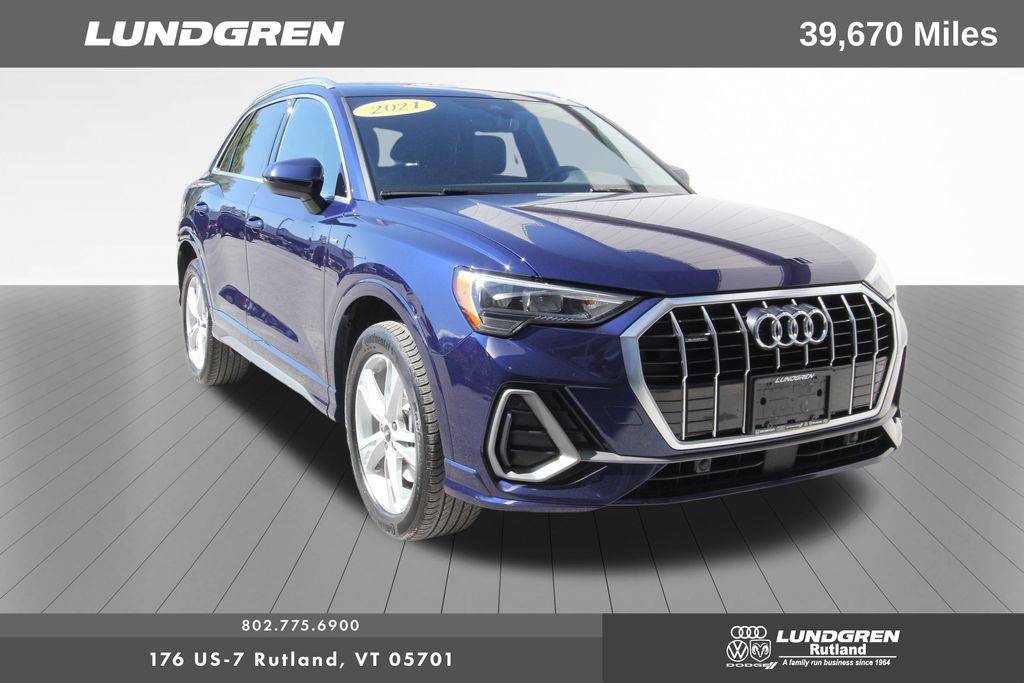 2021 Audi Q3 S line Premium — SUV — 39,670 mi — Rutland, VT