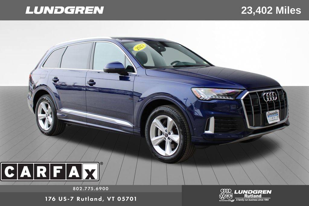 2023 Audi Q7 Premium Plus — SUV — 23,402 mi — Rutland, VT