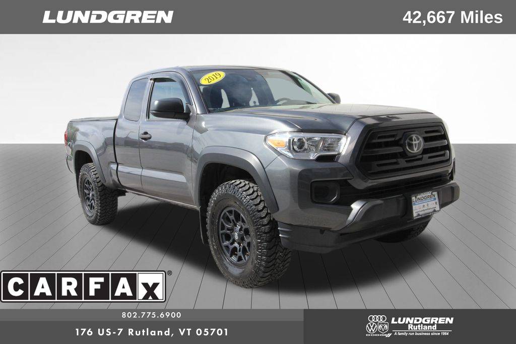 2019 Toyota Tacoma SR — Pickup Truck — 42,667 mi — Rutland, VT