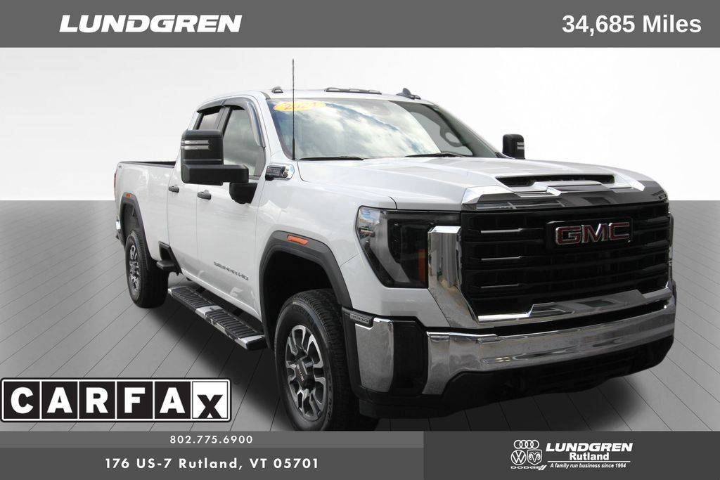 2024 GMC Sierra 3500HD Pro — Pickup Truck — 34,685 mi — Rutland, VT