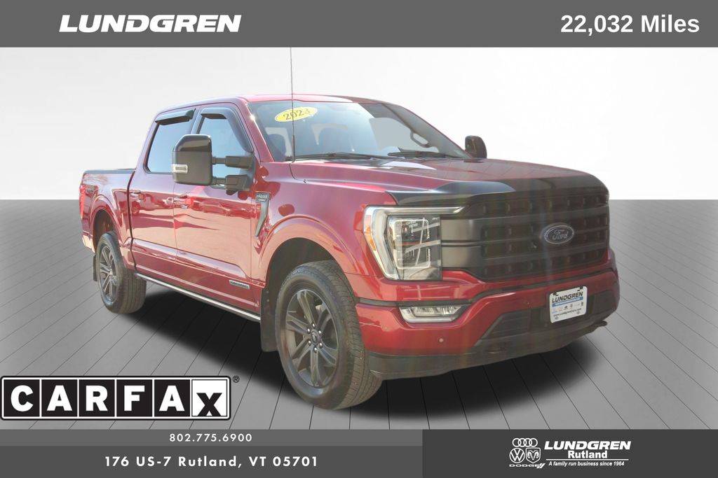 2023 Ford F-150 Lariat — Pickup Truck — 22,032 mi — Rutland, VT