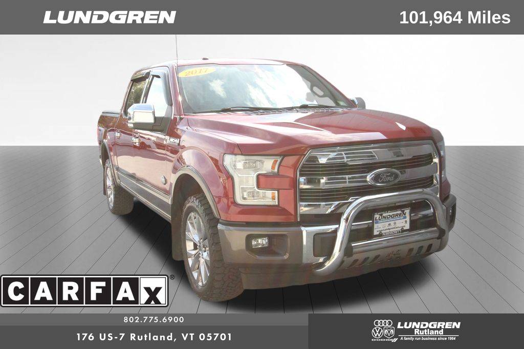 2017 Ford F-150 King Ranch — Pickup Truck — 101,964 mi — Rutland, VT