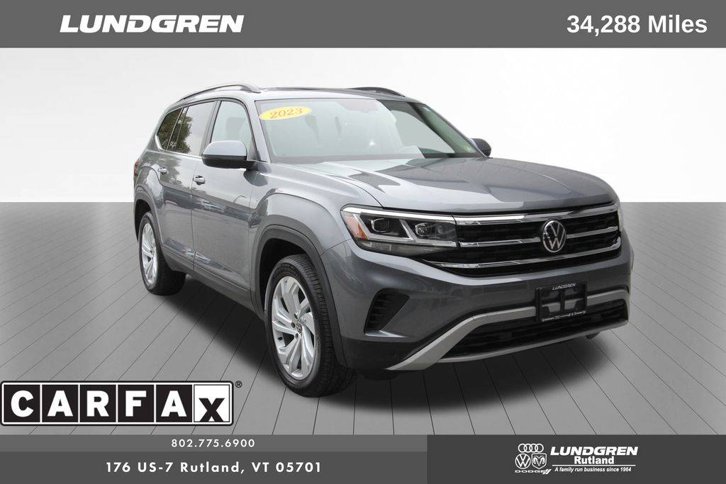 2023 Volkswagen Atlas SE with Technology — SUV — 34,288 mi — Rutland, VT