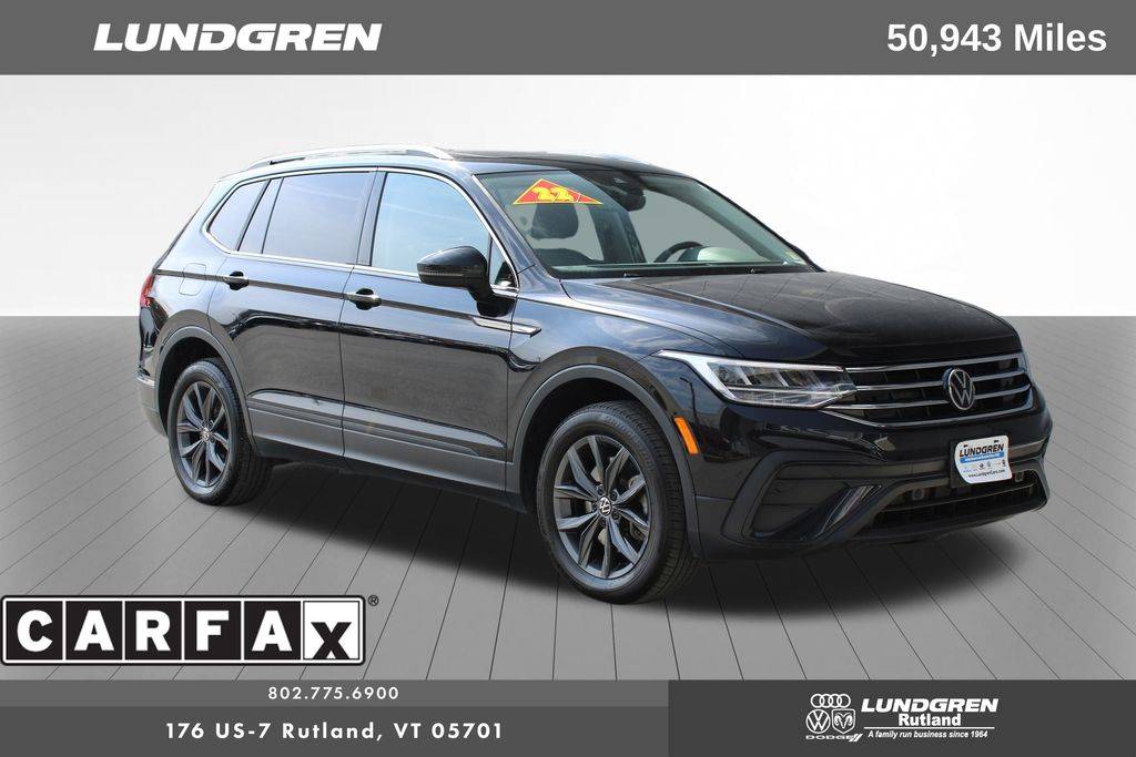 2022 Volkswagen Tiguan SE — SUV — 50,928 mi — Rutland, VT