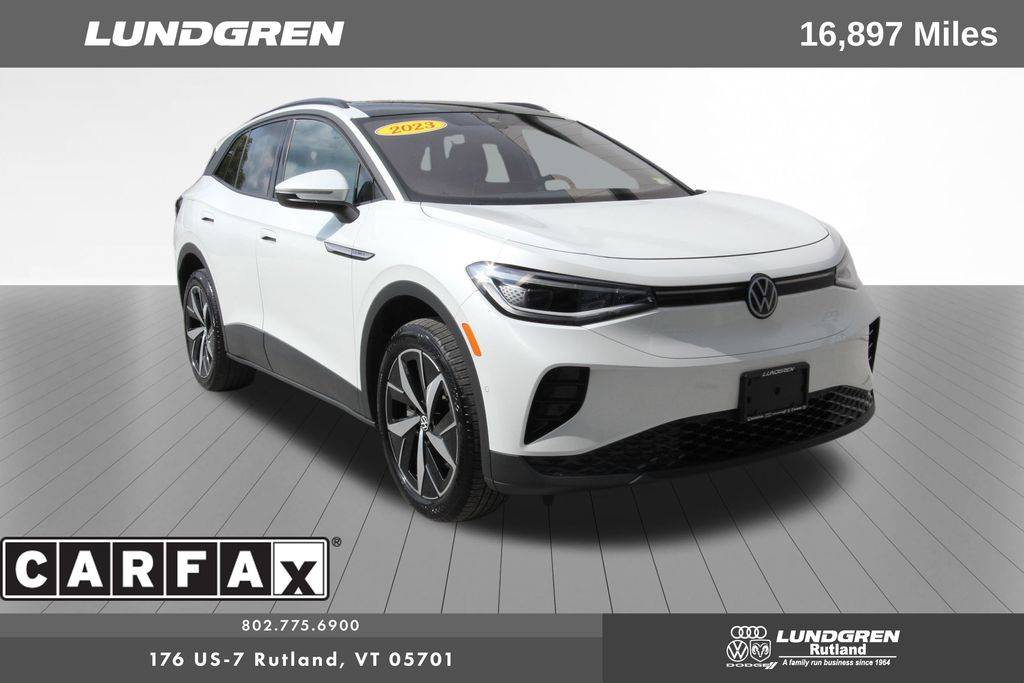 2023 Volkswagen ID.4 Pro S — SUV — 16,879 mi — Rutland, VT