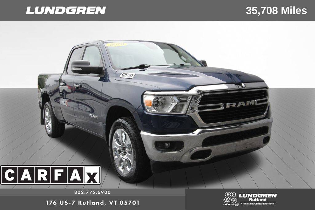 2020 Ram 1500 Big Horn — Pickup Truck — 35,666 mi — Rutland, VT