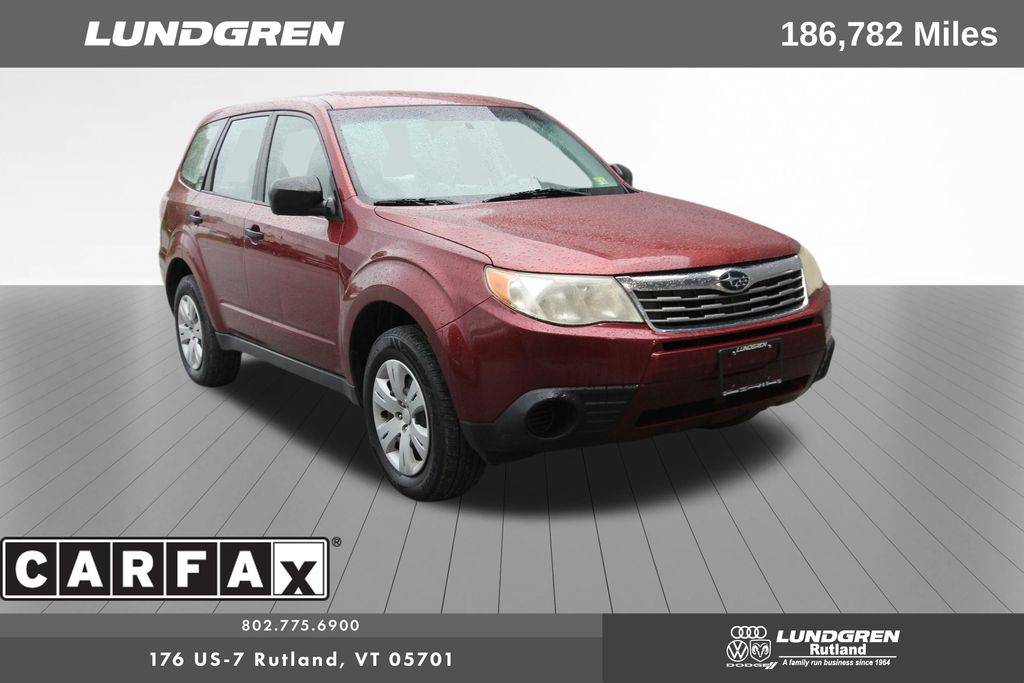 2010 Subaru Forester 2.5X — SUV — 186,782 mi — Rutland, VT
