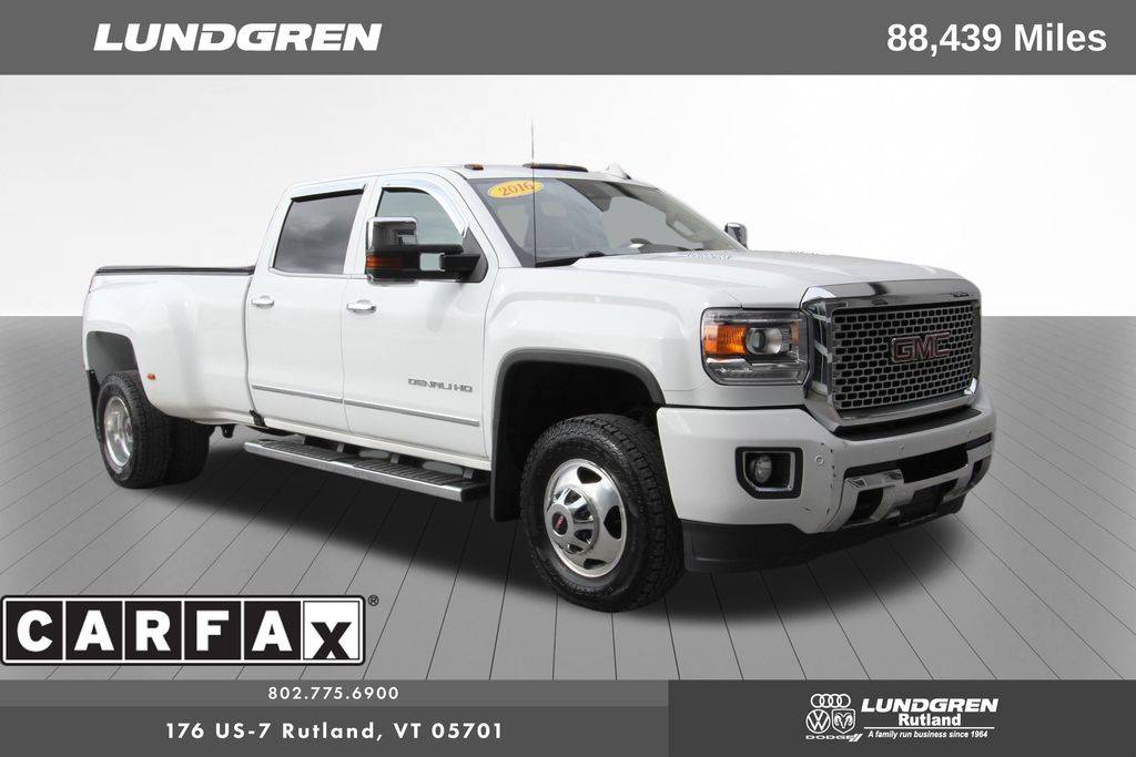2016 GMC Sierra 3500HD Denali — Pickup Truck — 88,439 mi — Rutland, VT