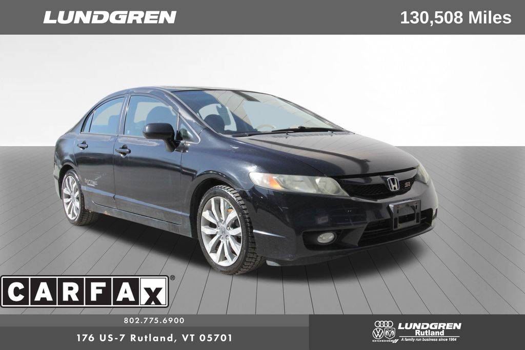 2009 Honda Civic Si — Sedan — 130,508 mi — Rutland, VT