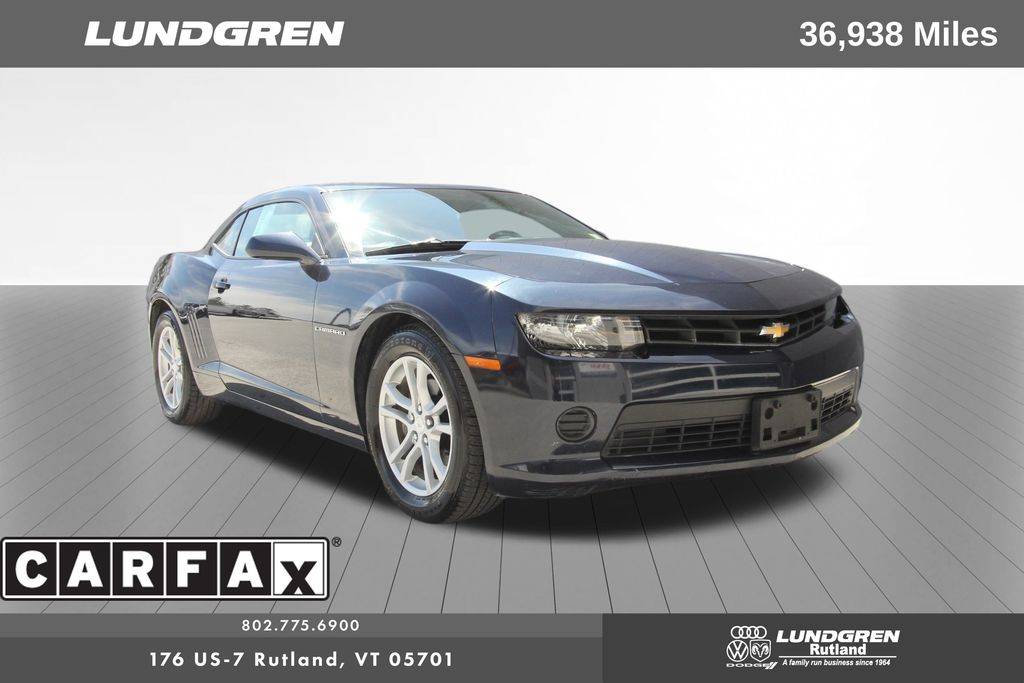 2015 Chevrolet Camaro 2LS — Coupe — 36,938 mi — Rutland, VT