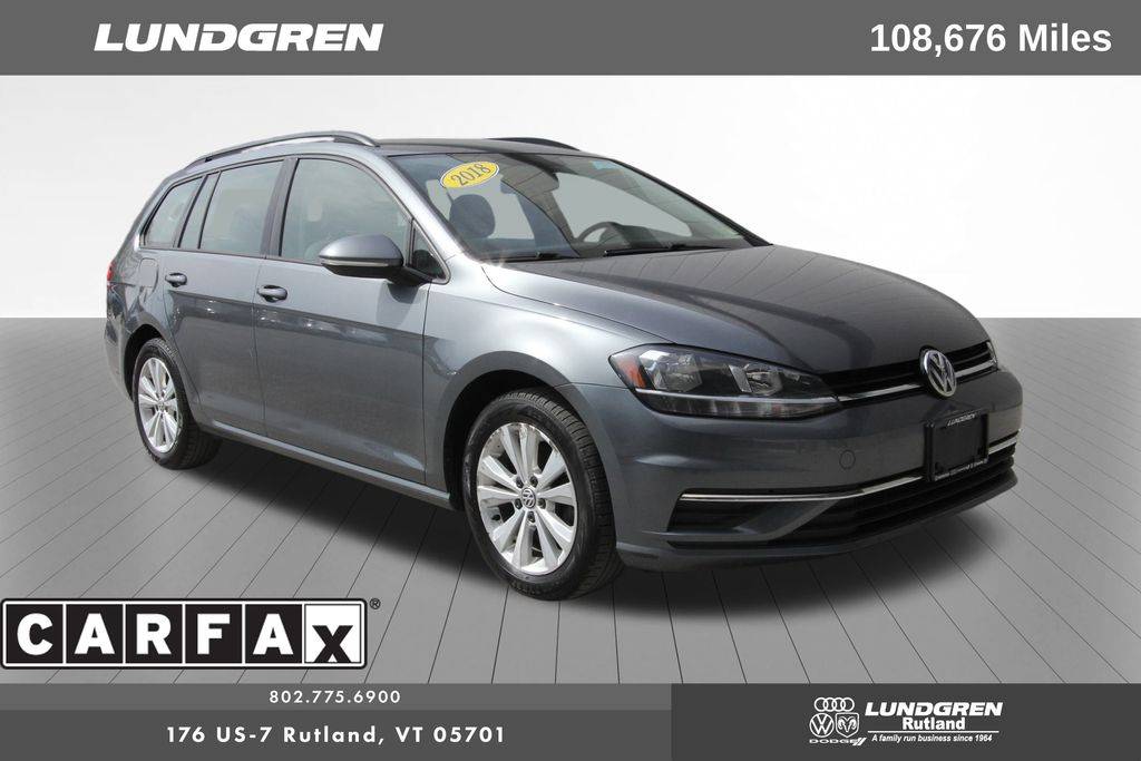 2018 Volkswagen Golf S — Wagon — 108,676 mi — Rutland, VT