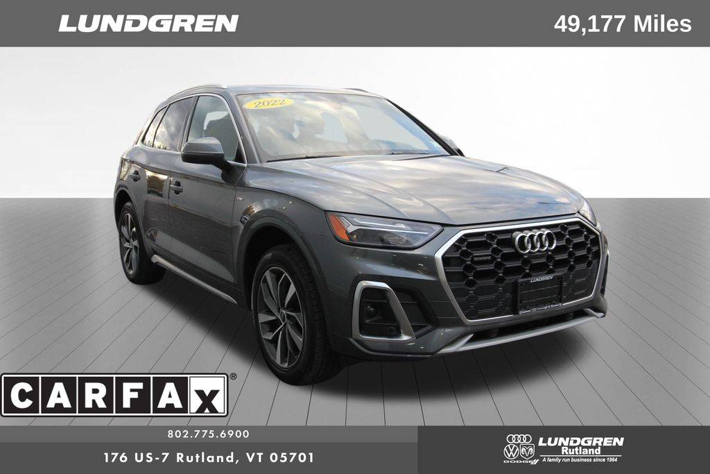 2022 Audi Q5 Premium Plus — SUV — 49,177 mi — Rutland, VT