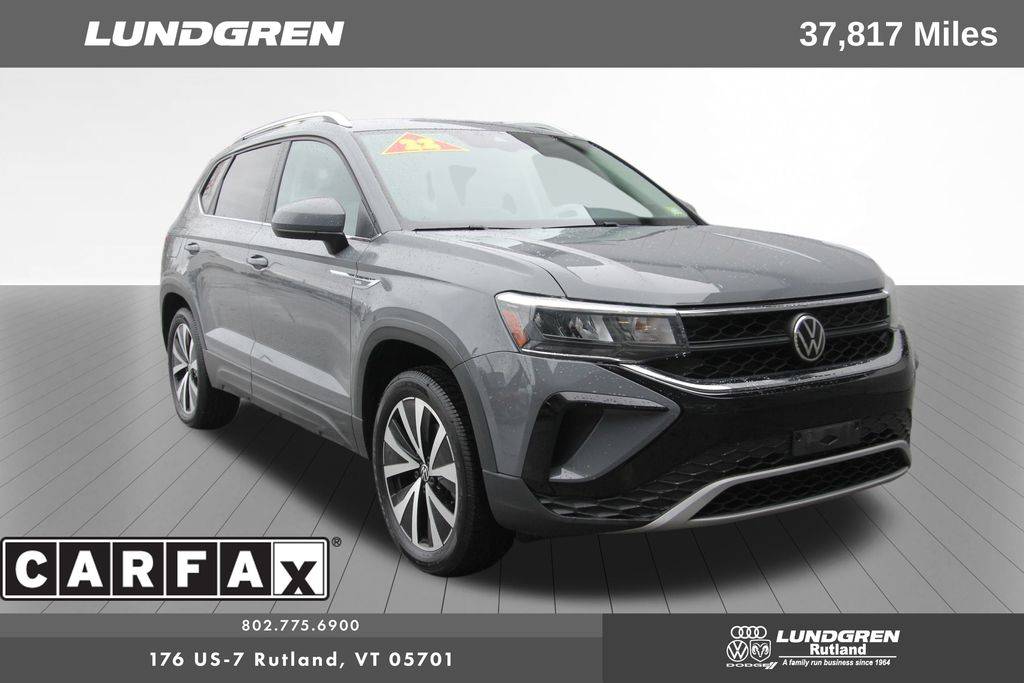 2022 Volkswagen Taos SE — SUV — 37,817 mi — Rutland, VT