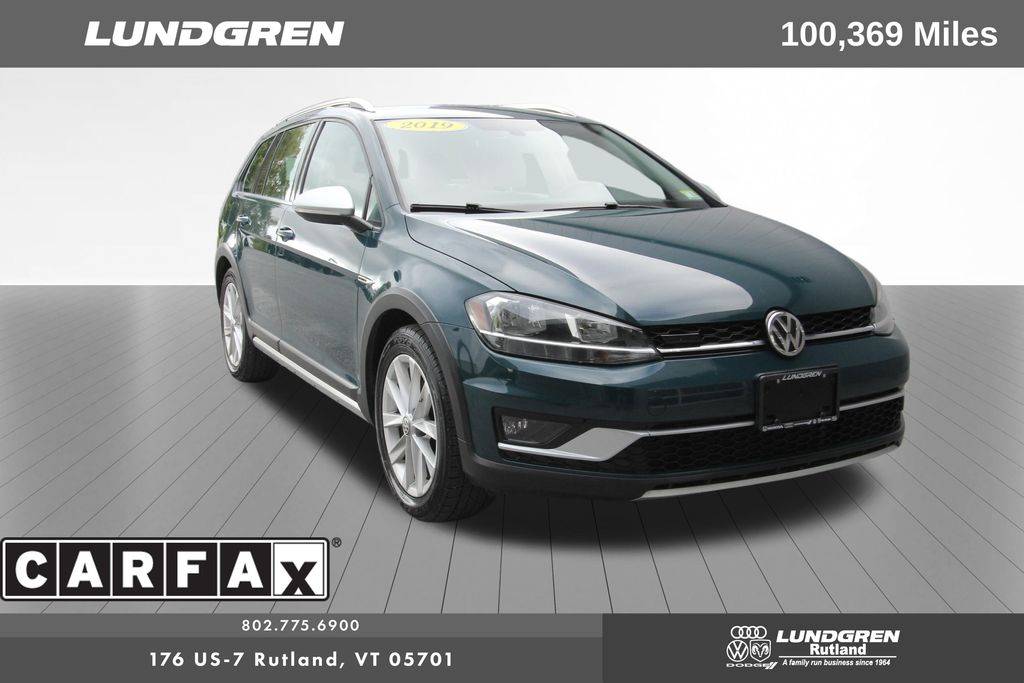 2019 Volkswagen Golf Alltrack SE — Wagon — 100,369 mi — Rutland, VT