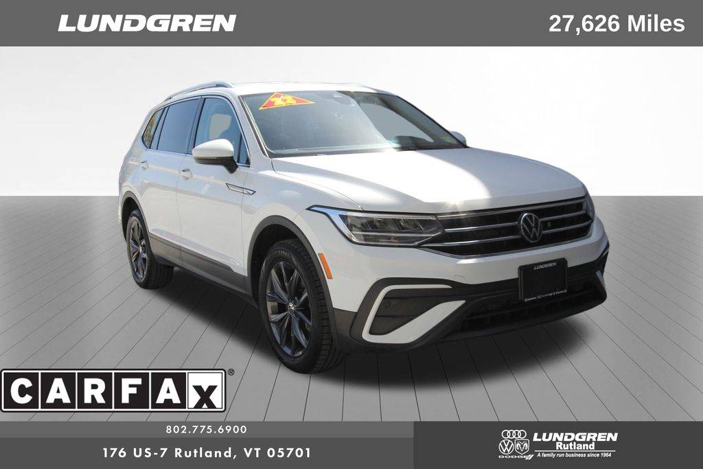 2022 Volkswagen Tiguan SE — SUV — 27,626 mi — Rutland, VT