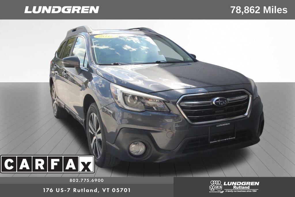 2018 Subaru Outback 2.5i Limited — SUV — 78,862 mi — Rutland, VT