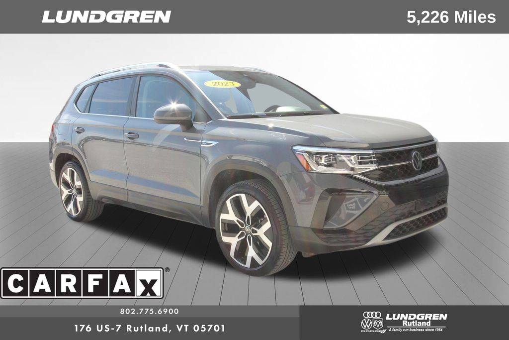 2023 Volkswagen Taos SEL — SUV — 5,226 mi — Rutland, VT