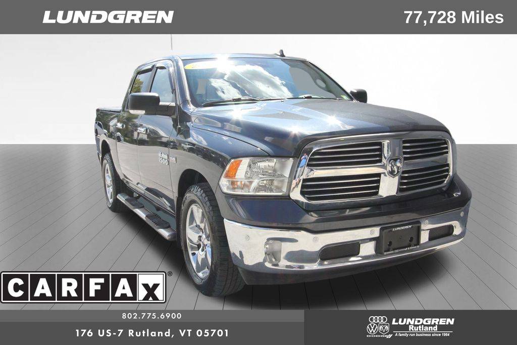 2018 Ram 1500 Big Horn — Pickup Truck — 77,728 mi — Rutland, VT