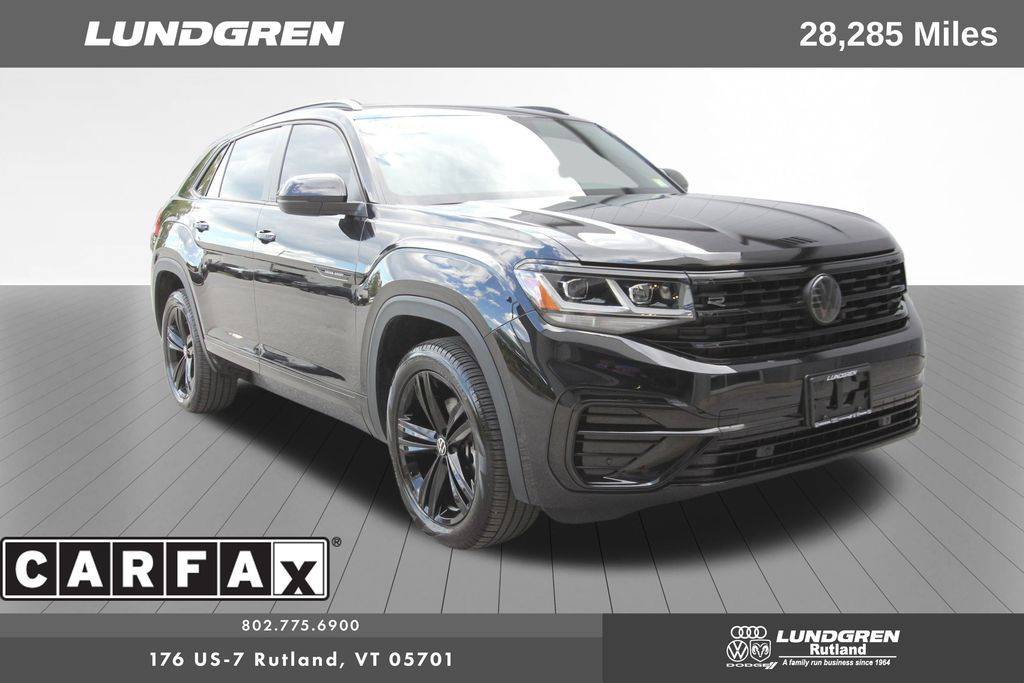 2023 Volkswagen Atlas Cross Sport SEL R-Line Black — SUV — 28,285 mi — Rutland, VT