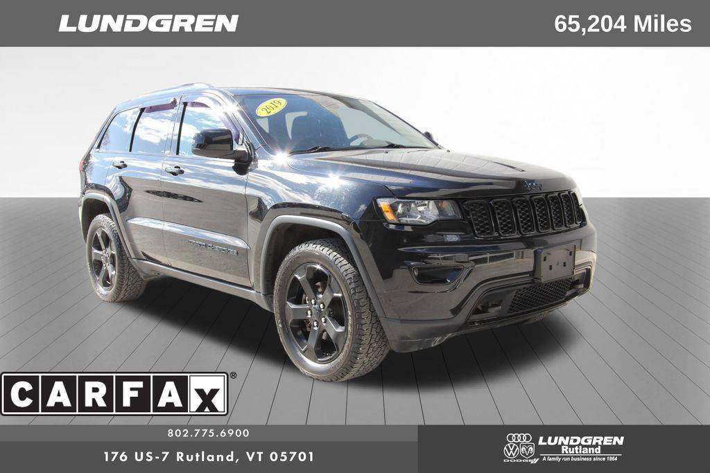 2019 Jeep Grand Cherokee Upland — SUV — 65,204 mi — Rutland, VT