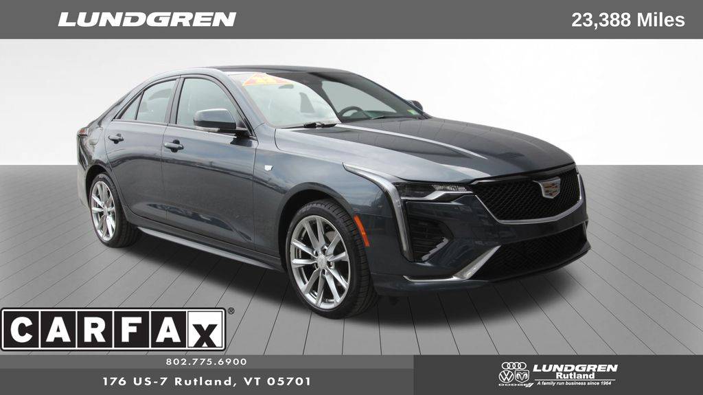 2022 Cadillac CT4 Sport — Sedan — 23,388 mi — Rutland, VT