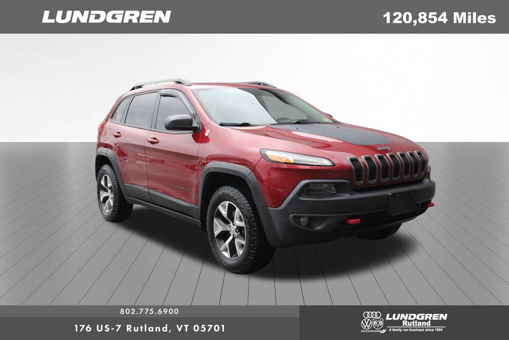 2014 Jeep Cherokee Trailhawk — SUV — 120,854 mi — Rutland, VT