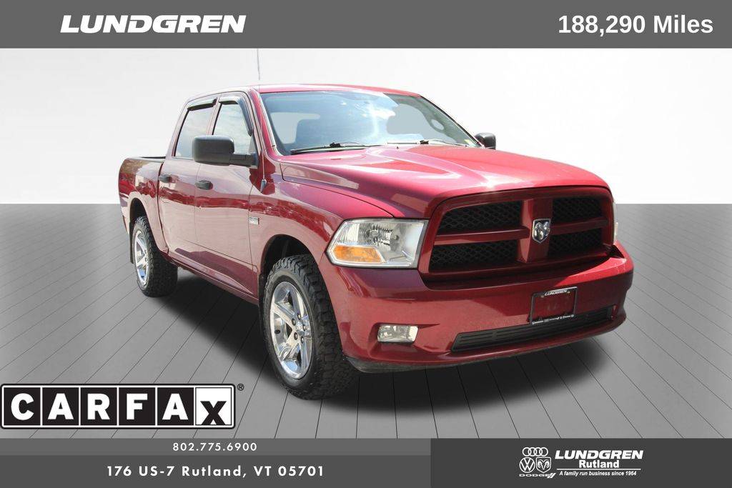2012 Ram 1500 Express — Pickup Truck — 188,290 mi — Rutland, VT