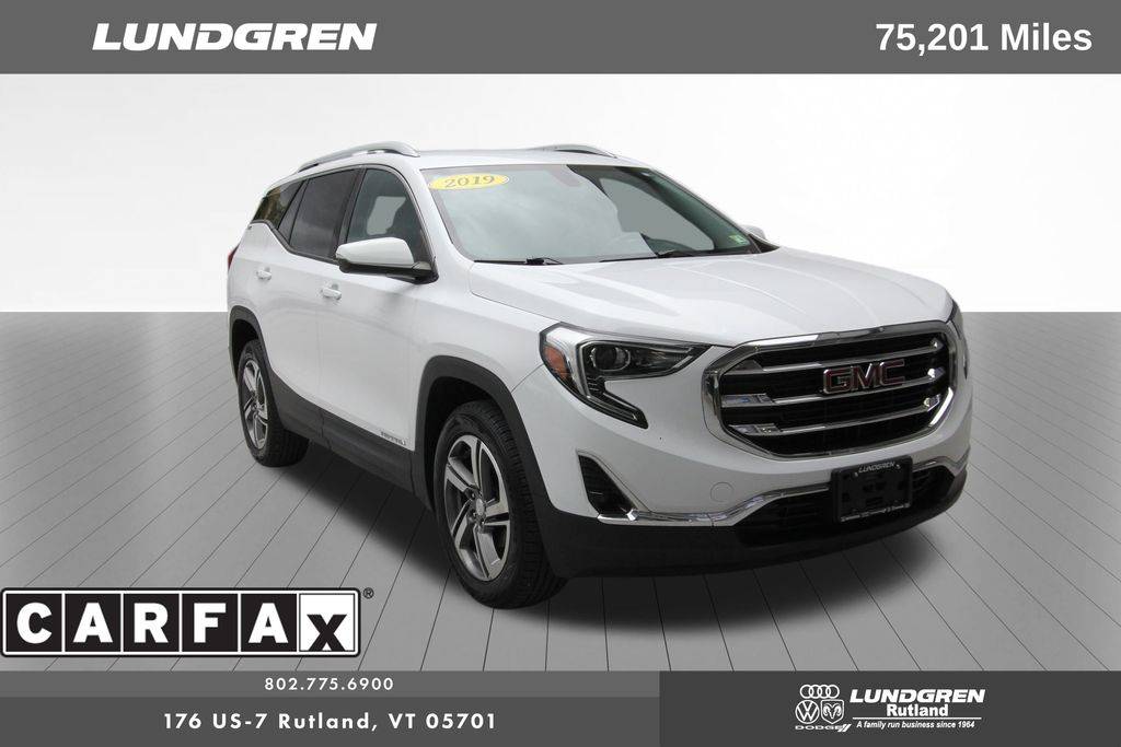 2019 GMC Terrain SLT — SUV — 75,201 mi — Rutland, VT