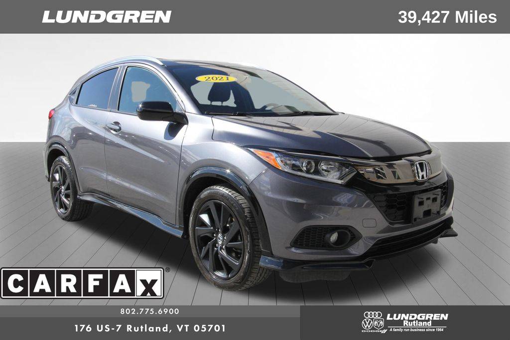 2021 Honda HR-V Sport — SUV — 39,427 mi — Rutland, VT